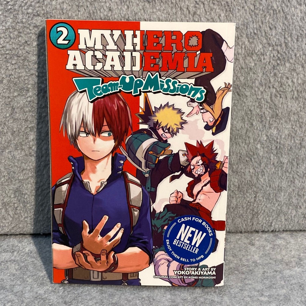 My Hero Academia Team-Up Missions Vol 2 Manga Comic Book Shonen‎ Jump VIZ Media